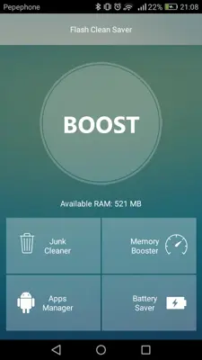 Flash Clean Saver android App screenshot 5